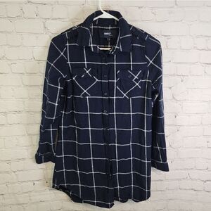 Men's Inso Collection longsleeve button-down shirt, size Medium